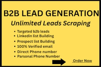 targeted b2b lead generation build a verified email list