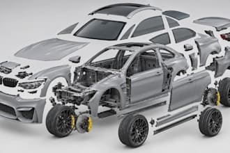 do 3d car and cad models, mechanical parts and designs car part stl for printing