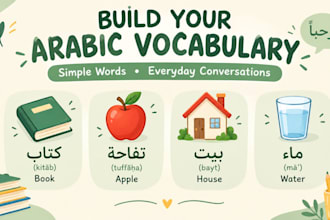 teach arabic language to kids with fun audio lessons