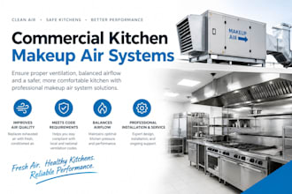 draft commercial kitchen makeup air and ventilation plans