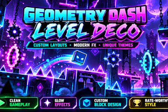 decorate your geometry dash level with custom gd deco