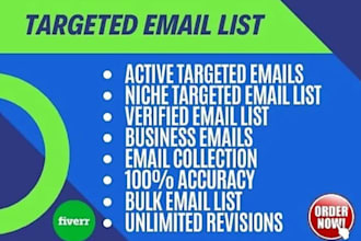 targeted b2b lead generation with email list marketing