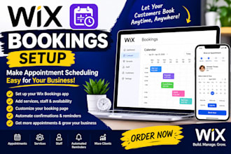 set up wix bookings for easy online appointment scheduling