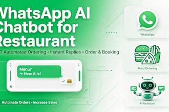 build ai whatsapp ai chatbot for your restaurant