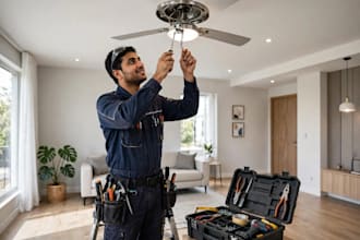 solve your electrical problem, house wiring, fan, motor, iron and ups