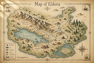 do fantasy map design map illustration fantasy map