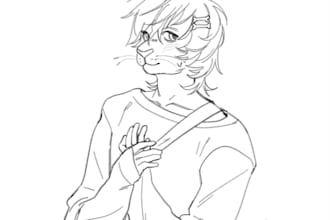 draw any furry art, fursona, anthro or fanart