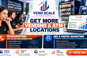 help your vending business generate high traffic locations
