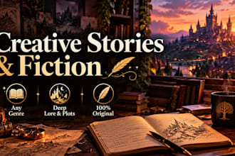 write captivating creative stories and fiction
