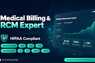 do dme, aba, rpm, home health, chiropractic and surgical billing