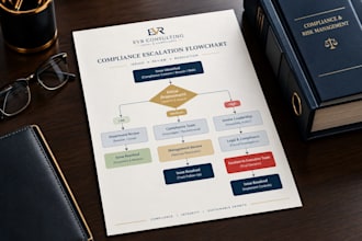 draft a compliance escalation and reporting procedure for your company