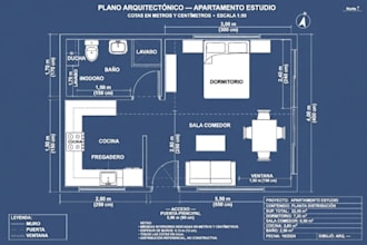 draw professional 2d floor plan autocad style with measurements