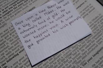 write anything with my beautiful handwriting