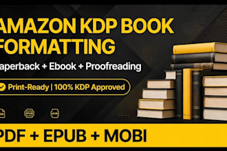 professionally proofread for amazon KDP