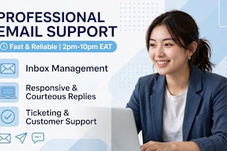 be friendly customer support VA for whatsapp and email
