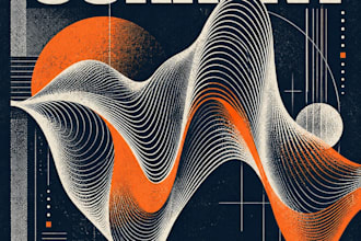 design a custom event flyer and matching social graphics