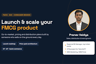build your product strategy, roadmap and go to market plan