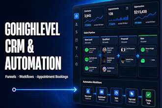 build gohighlevel workflows for roofing, plumbing, and home services