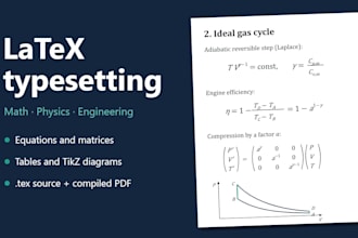 typeset your math or physics document in latex