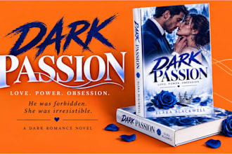 design a dark romance or mafia romance book cover for amazon KDP