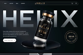 build fda compliant shopify peptide store cbd nutraceutical private label store
