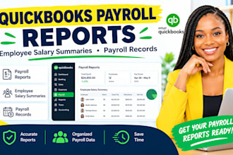 create quickbooks payroll reports employee salary summaries and payroll records