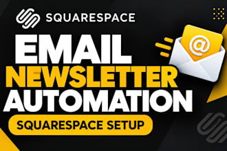do email newsletter automation squrespace setup