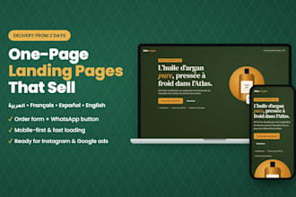create a high converting landing page for your business
