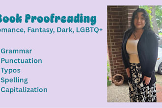 proofread your fiction and romance books