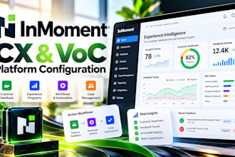 configure inmoment xi cx and voice of customer programs cxm