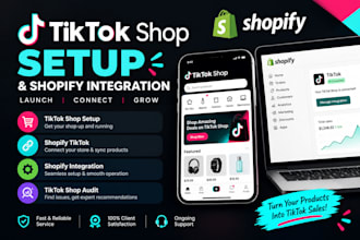 tik tok shop set up, shopify tiktok, shopify integration, tik tok shop audit ds
