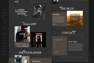design and redesign pixieset website showit photography sqaurespace website