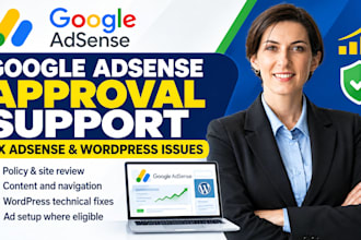 fix google adsense issues and setup automated wordpress website
