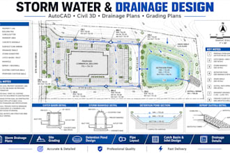 design stormwater, drainage and erosion control plans