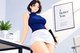record act as a nsfw cute anime erotic sexy mommy girl voice for any script