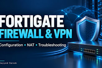 configure and troubleshoot fortigate firewall nat and VPN