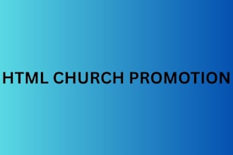 do html church promotion