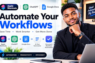 setup apple shortcuts chatgpt google docs ai text summaries document workflow