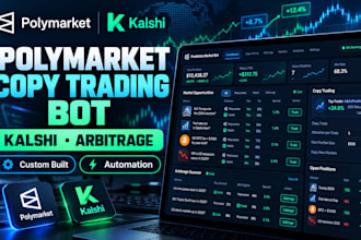 develop polymarket copy trading bot polymarket kalshi arbitrage bot
