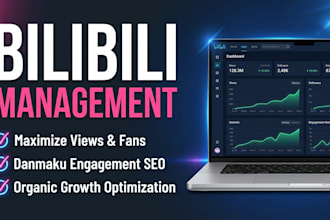 manage your bilibili marketing campaign to maximize views, engagement, and fans