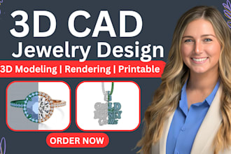 do 3d cad jewelry design jewelry modeling and photorealistic jewelry rendering