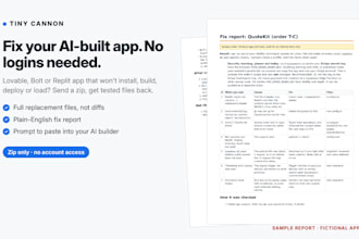 fix your lovable bolt or replit app build deploy and supabase rls errors