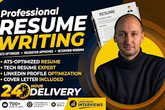 write tech resume, ai resume, software engineer CV and cover letter