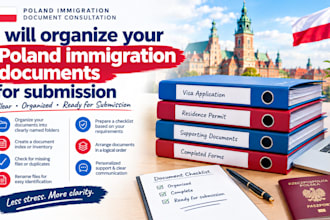 organize your poland immigration documents for submission