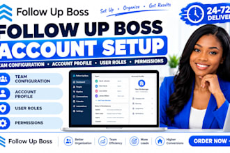 follow up boss account team configuration account profile user roles permissions