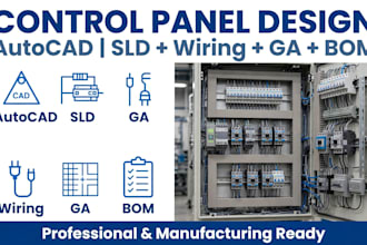 design control panel sld wiring ga diagram in autocad