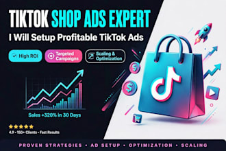 setup and manage profitable tiktok shop and sales growth