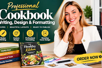 write cookbook recipe book cookbook design cookbook formatting cookbook writer