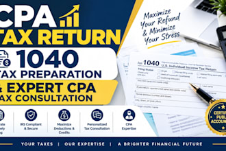 do CPA tax return 1040 tax preparation and expert CPA tax consultation