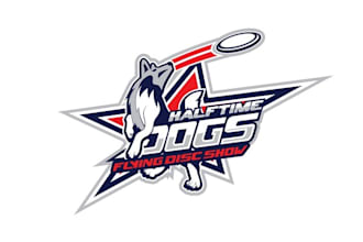 make halftime dogs logo will appear on website and frisbees